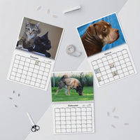 Rescue Kitties Calendar, 2026 Cat Wall Calendar, Adorable Kitten Monthly Calendar, Animal Lover Wall Decor, Cat Mom Christmas Present