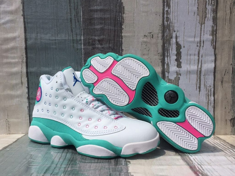 Sneakers, Mint Green White Colorway, Lace Up Design, Casual Gift for Sneaker Fans