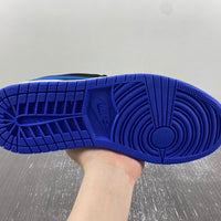 Low Top Sneakers, Black Blue Colorway, Lace Up Design, Casual Gift for Sneaker Fans