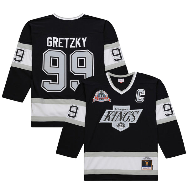 Los Angeles Kings Wayne Gretzky Black Big & Tall 1992/93 Blue Line 2.0 Jersey