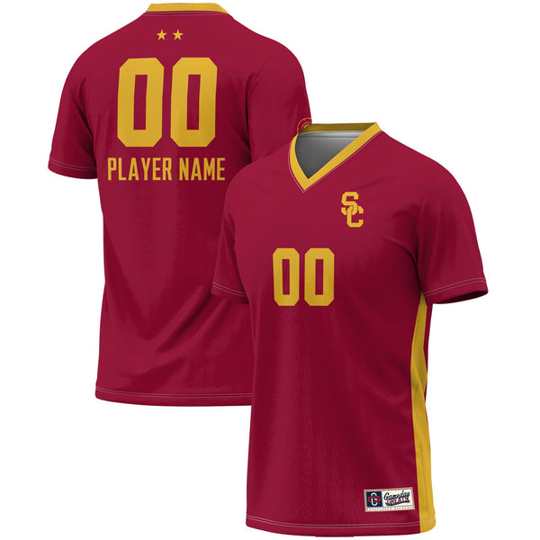 USC Trojans Pick-A-Player NIL Lightweight Soccer Jersey - Crimson