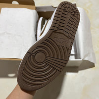Low Top Sneakers, Brown White Colorway, Lace Up Design, Casual Gift for Sneaker Fans