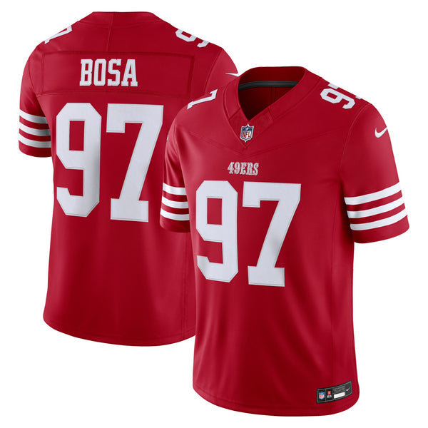 San Francisco 49ers Nick Bosa Scarlet Team Stitched Limited Jersey