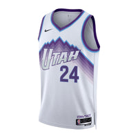 Utah Jazz Replica Association Swingman Jersey - White - Walker Kessler