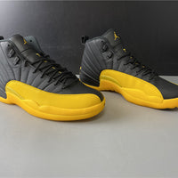 Sneakers, Black Yellow Gold Colorway, Lace Up Design, Casual Gift for Sneaker Fans
