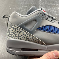 Low Top Sneakers, Blue Gray Colorway, Lace Up Design, Casual Gift for Sneaker Fans