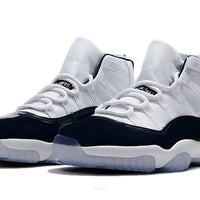 Sneakers, Navy Colorway, Lace Up Design, Casual Gift for Sneaker Fans
