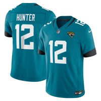 Jacksonville Jaguars Travis Hunter Teal Team Stitched Limited Jersey