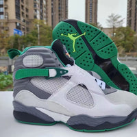 Sneakers, White Purple Green Colorway, Lace Up Design, Casual Gift for Sneaker Fans