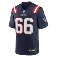 New England Patriots Will Campbell Navy Team Game Jersey