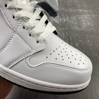 Low Top Sneakers, Gray White Colorway, Lace Up Design, Casual Gift for Sneaker Fans