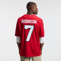 Atlanta Falcons Bijan Robinson Red Team Stitched Limited Jersey