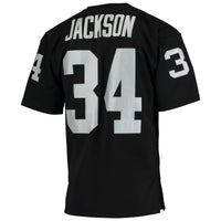 Las Vegas Raiders 1990 Bo Jackson Black Authentic Throwback Retired Player Jersey