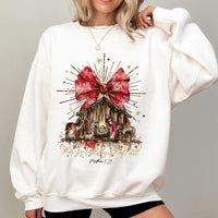 The Greatest Present of All Sweater, Nativity Christmas Sweatshirt, Christian Faith Holiday Sweatshirt, Religious Nativity Crewneck, Xmas Present