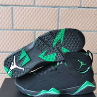 Sneakers, Black Green Colorway, Lace Up Design, Casual Gift for Sneaker Fans