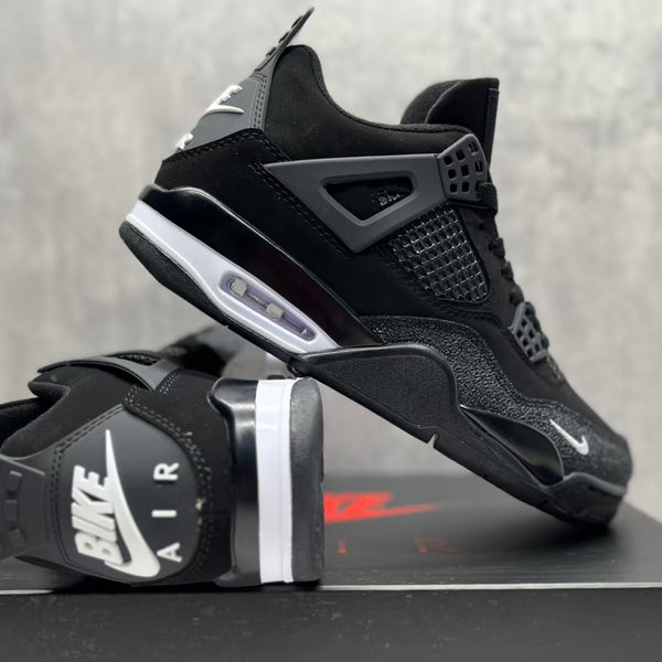 Mid Top Sneakers, Black Colorway, Lace Up Design, Casual Gift for Sneaker Fans
