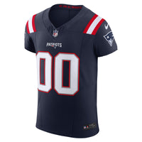 New England Patriots Navy Elite Custom Jersey