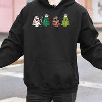Holiday Tree Medical Hoodie, Nurse Christmas Hoodie, Stethoscope Xmas Graphic Sweatshirt, Nursing Student Pullover Hoodie, RN Winter Present