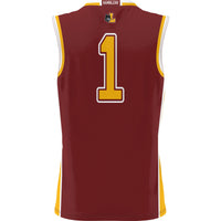 #1 Loyola Chicago Ramblers Lightweight Basketball Jersey - Maroon