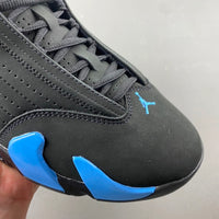 Low Top Sneakers, University Blue Black Colorway, Lace Up Design, Casual Gift for Sneaker Fans