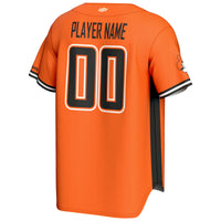 Oklahoma State Cowboys NIL Pick-A-Player Lightweight Baseball Jersey - Orange
