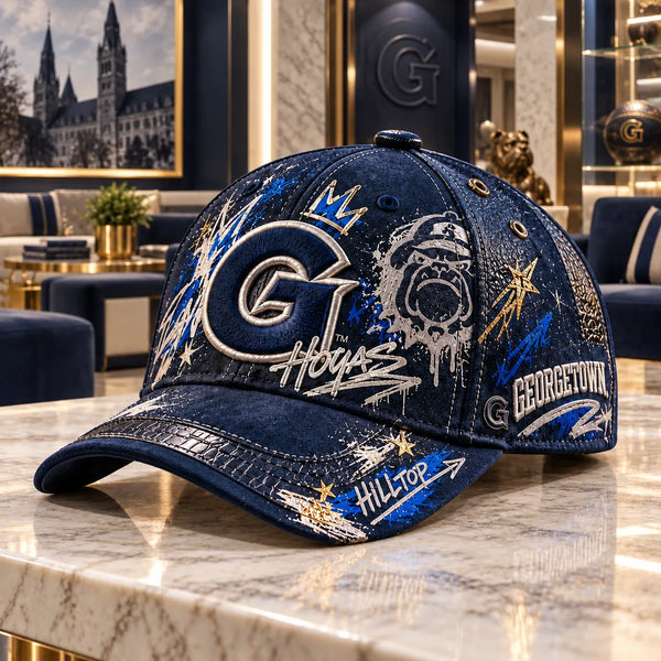 GTWN Hilltop Graffiti - Navy Cap With Real Attitude - main