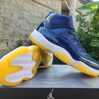 High Top Sneakers, Blue White Yellow Purple Colorway, Lace Up Design, Casual Gift for Sneaker Fans