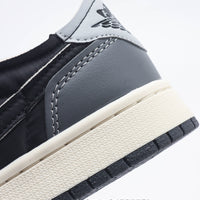 Retro Low Top Basketball Shoes, Blue Black Gray Colorway, Lace Up Design, Casual Gift for Shoe Lovers