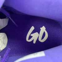 Retro Low Top Sneakers, Purple Colorway, Lace Up Design, Casual Gift for Sneaker Fans