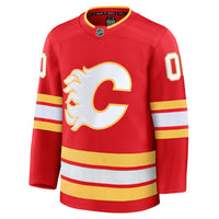 Calgary Flames Red Home Premium Custom Jersey