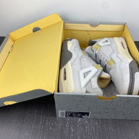Low Top Sneakers, White Gray Yellow Colorway, Lace Up Design, Casual Gift for Sneaker Fans