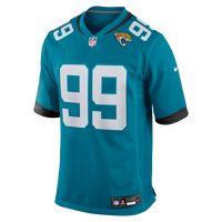 Jacksonville Jaguars Austin Johnson Teal Team Game Jersey