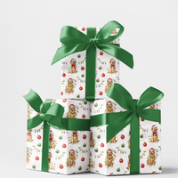 Adorable Holiday Dog Gift Wrap, Golden Retriever Christmas Wrapping Paper, Festive Pet Lover Wrapping Paper, Xmas Dog Breed Gift Wrap Roll