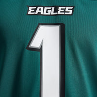 Philadelphia Eagles Jalen Hurts Midnight Green Team Game Jersey