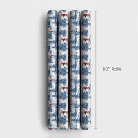 SUP Christmas Gift Wrap, Paddleboard Santa Wrapping Paper, Stand Up Paddle Board Holiday Wrapping Paper, Water Sports Xmas Gift Wrap