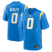 Los Angeles Chargers Daiyan Henley Powder Blue Team Game Jersey
