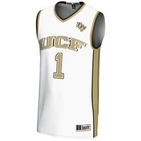 #1 UCF Knights Lightweight Basketball Jersey - White
