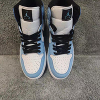 Sneakers, University Blue Colorway, Lace Up Design, Casual Gift for Sneaker Fans