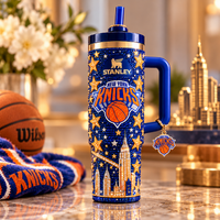 New York Knicks Starry Night Tumbler