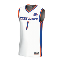 Boise State Broncos Collegiate Basketball Fashion Jersey - White