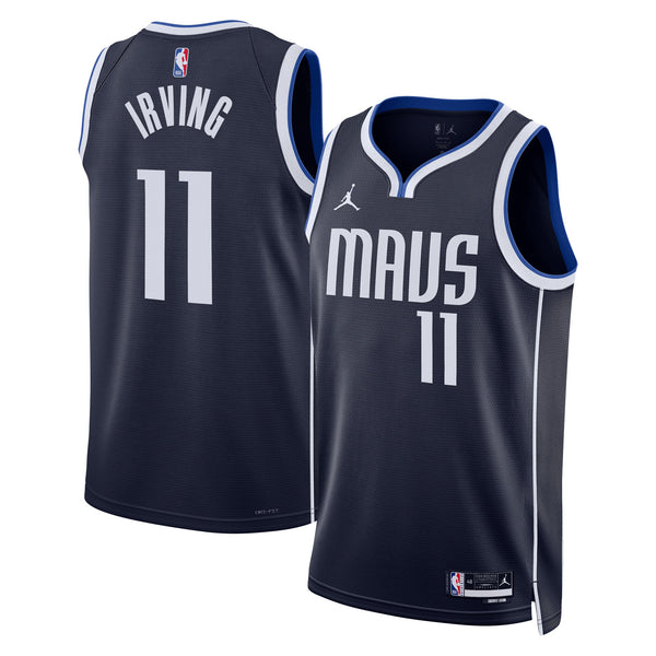 Dallas Mavericks Statement Edition Swingman Jersey - Navy - Kyrie Irving