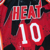 Miami Heat Tim Hardaway 1996 Hyper Hoops Swingman Jersey - Scarlet