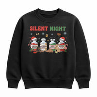 Humorous Veterinary Christmas Crewneck, Silent Night Vet Med Sweatshirt, Vet Tech Holiday Pullover, Vet Clinic Sweatshirt, Nurse Present