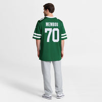 New York Jets Armand Membou Green Team Game Jersey