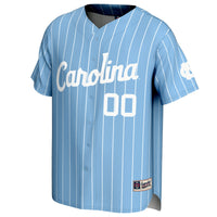 North Carolina Tar Heels Carolina Blue NIL Pick-A-Player Lightweight Baseball Jersey - Light Blue
