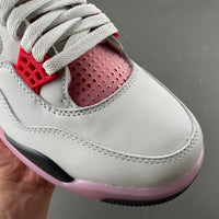 Retro Low Top Sneakers, White Black Pink Colorway, Lace Up Design, Casual Gift for Sneaker Fans