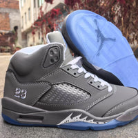 High Top Sneakers, Gray Colorway, Lace Up Design, Casual Gift for Sneaker Fans