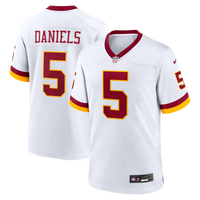 Washington Commanders Jayden Daniels White Game Super Bowl Era Jersey