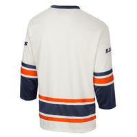 Illinois Fighting Illini Puck Proud Fashion Hockey Jersey - Cream