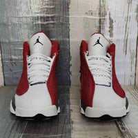 Sneakers, White Red Gray Colorway, Lace Up Design, Casual Gift for Sneaker Fans